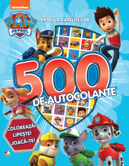 Patrula Catelusilor. 500 de autocolante - 39.99 Lei