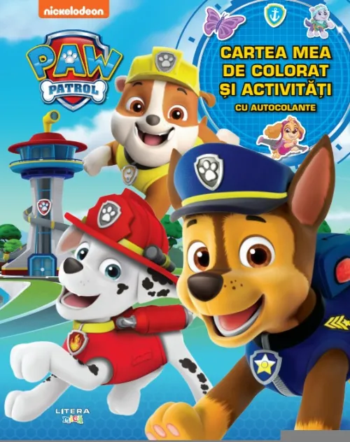 Patrula Catelusilor. Cartea mea de colorat si activitati cu autocolante - 24.99 Lei