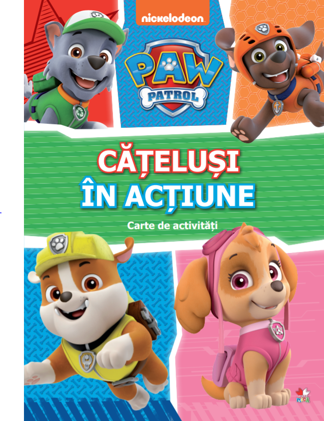 Patrula Catelusilor. Catelusi in actiune. Carte de activitati - 24.99 Lei