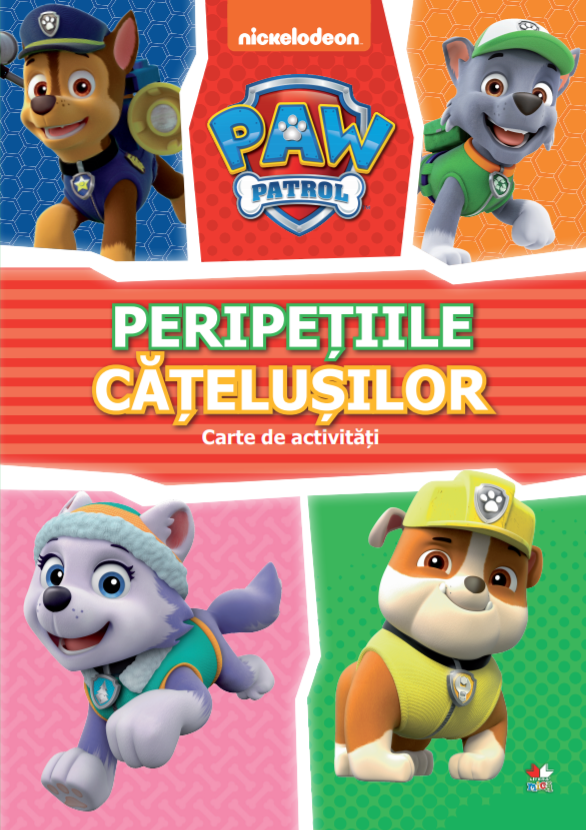 Patrula Catelusilor. Peripetiile Catelusilor. Carte de activitati - 24.99 Lei