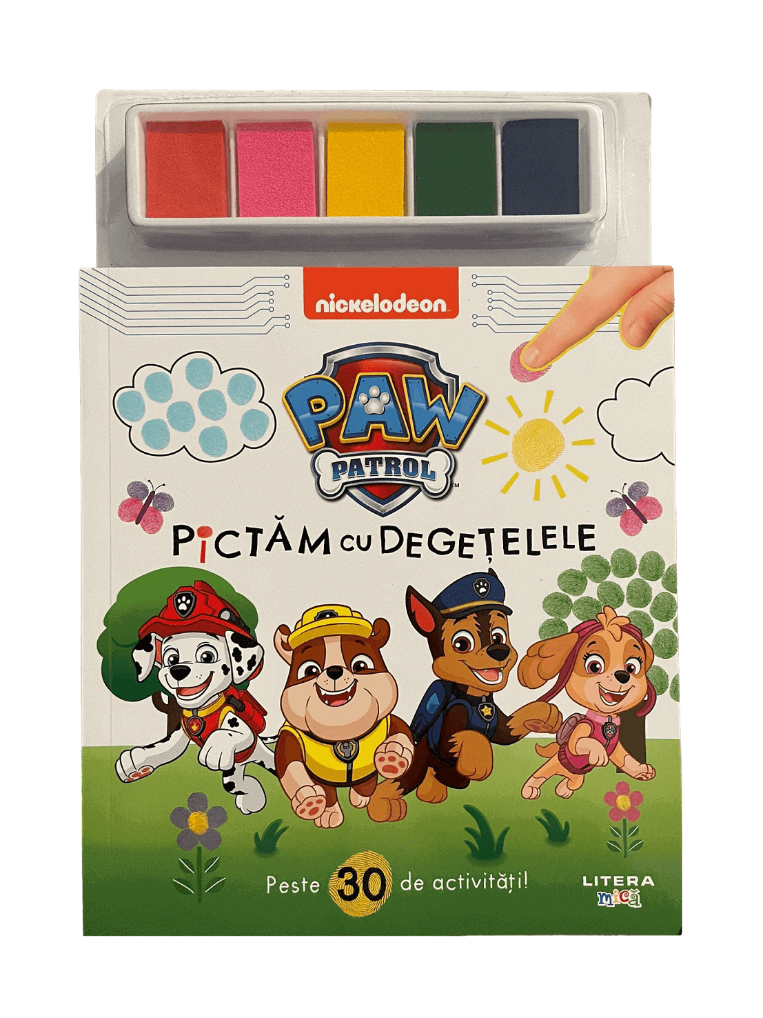 Patrula Catelusilor. Pictam cu degetelele - 39.00 Lei