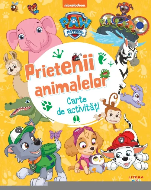 Patrula Catelusilor. Prietenii animalelor. Carte de activitati - 19.99 Lei