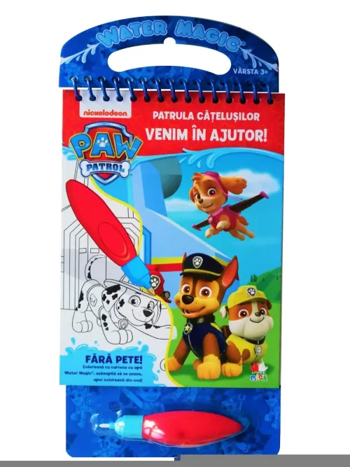Patrula Catelusilor. Venim in ajutor! Coloram cu carioca cu apa - 24.99 Lei