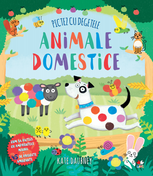 Pictez cu degetele. Animale domestice - 17.50 Lei