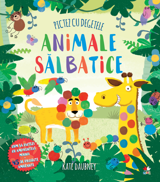 Pictez cu degetele. Animale salbatice - 14.00 Lei
