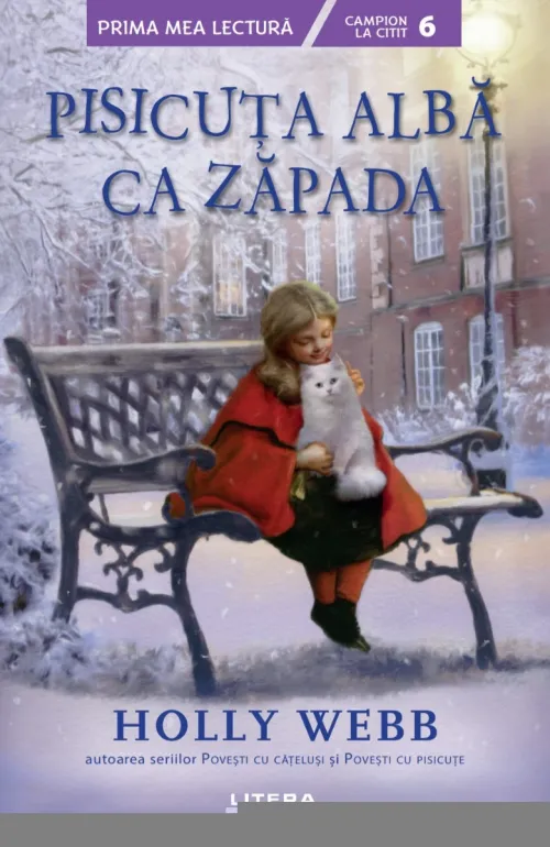 Pisicuta alba ca zapada - 29.99 Lei