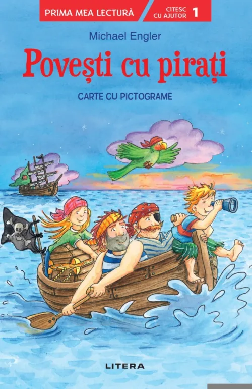 Povesti cu pirati. Carte cu pictograme. Citesc cu ajutor (Nivelul 1) - 24.99 Lei