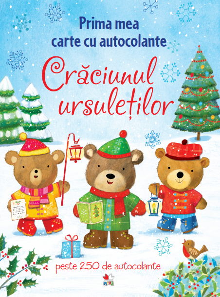 Prima mea carte cu autocolante. Craciunul ursuletilor - 29.99 Lei