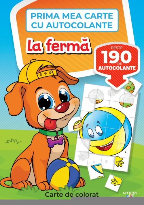 Prima mea carte cu autocolante. La ferma - 14.99 Lei