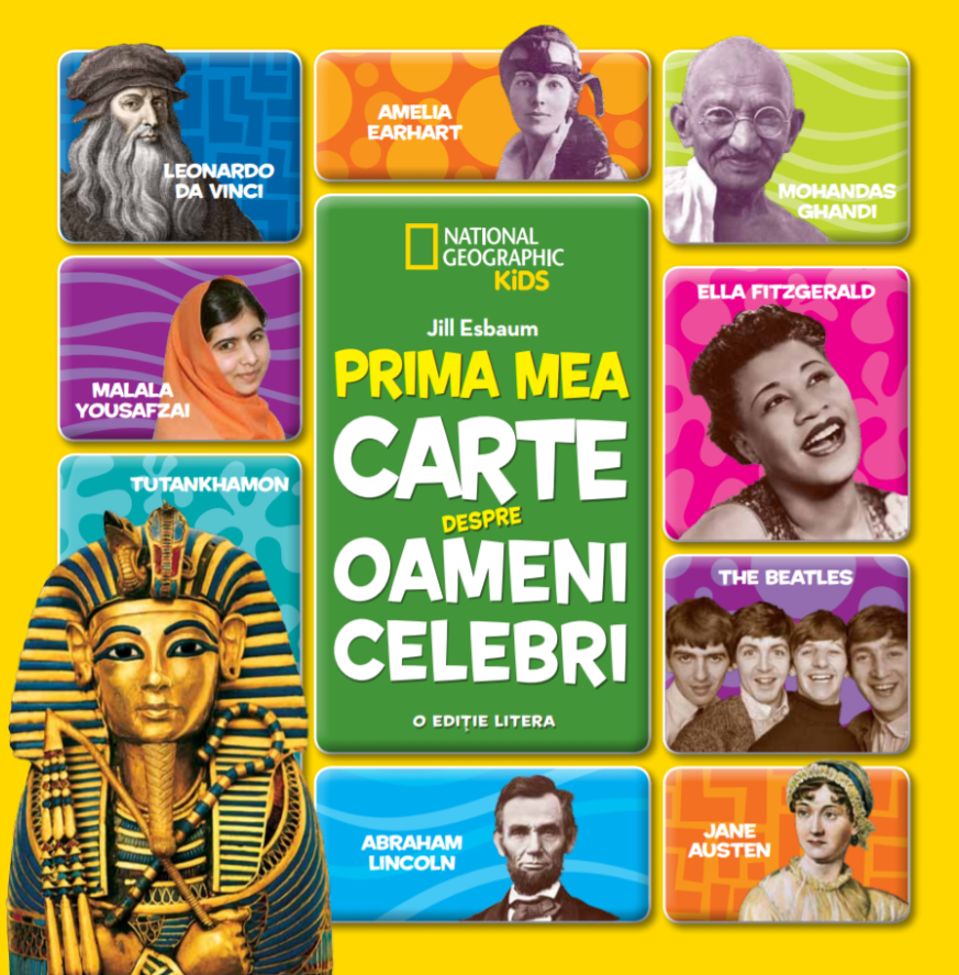 Prima mea carte despre oameni celebri - 34.99 Lei