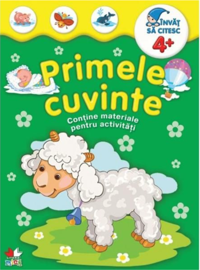 Primele cuvinte. Invat sa citesc 4 + - 9.99 Lei