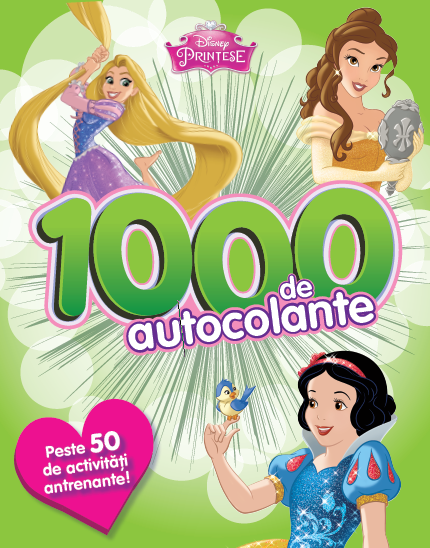 Printese. 1000 de autocolante. Peste 60 de activitati antrenante - 34.99 Lei