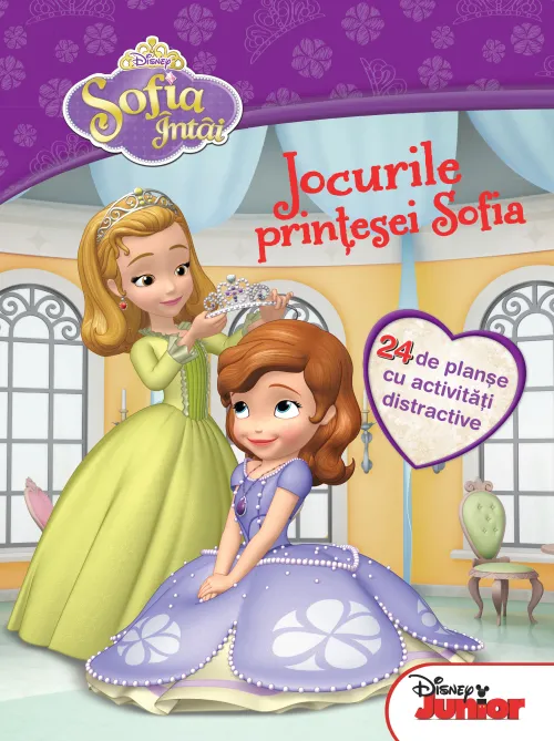 Sofia Intai. Jocurile printesei Sofia. 24 de planse cu activitati distractive - 19.99 Lei