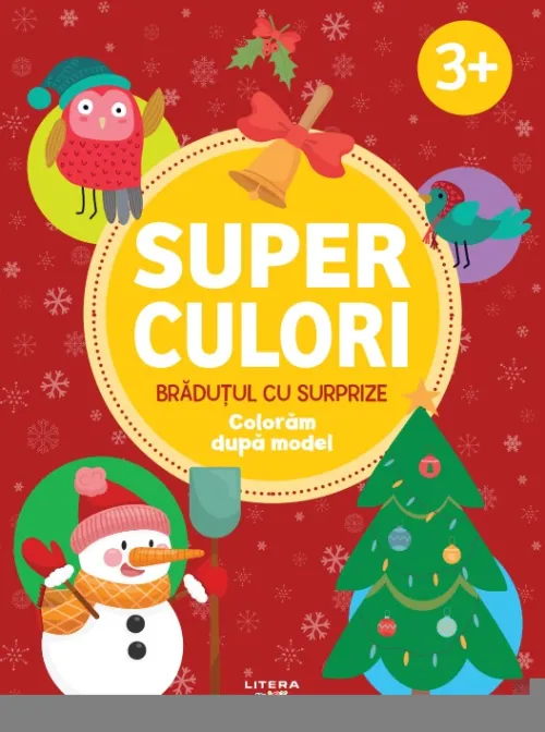 Superculori. Bradutul cu surprize. Coloram dupa model (3 +) - 14.99 Lei