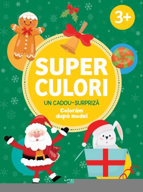 Superculori. Un cadou-surpriza. Coloram dupa model (3 +) - 14.99 Lei