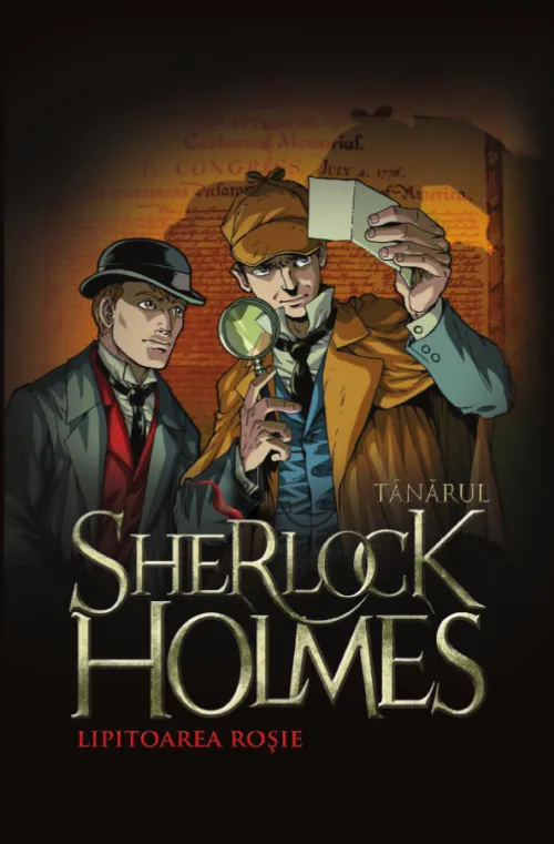 Tanarul Sherlock Holmes. Lipitoarea rosie (vol. 2) - 44.99 Lei