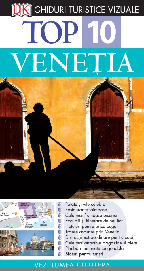 Top 10. Venetia. Ghiduri turistice vizuale - 44.99 Lei