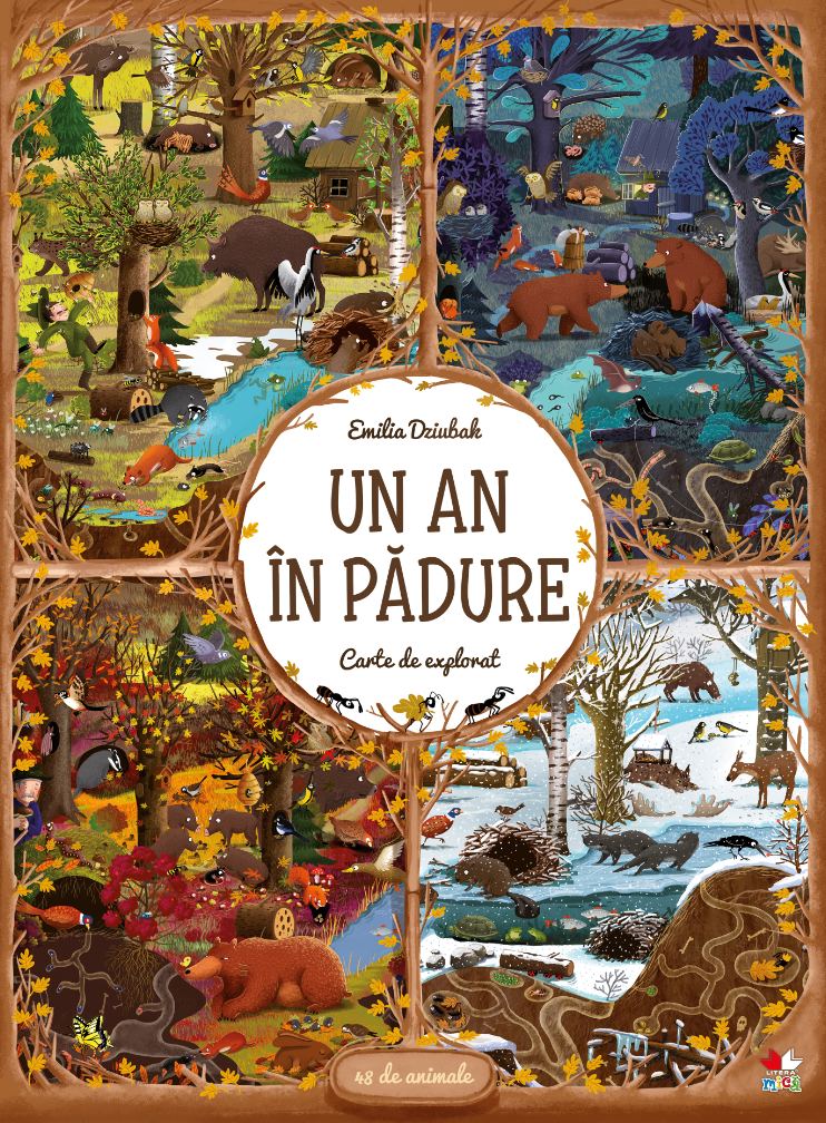 Un an in padure. Carte de explorat - 44.99 Lei