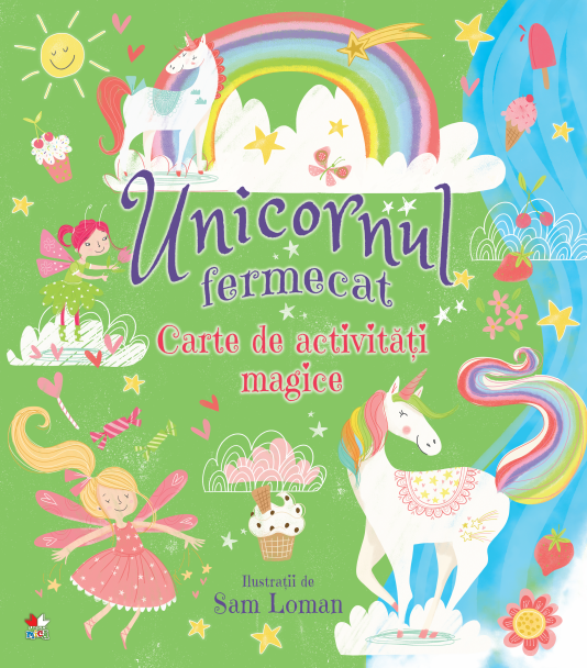 Unicornul fermecat. Carte de activitati magice - 39.99 Lei