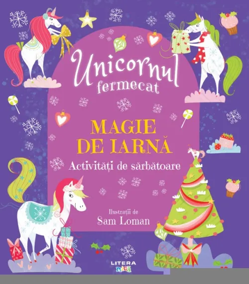 Unicornul fermecat. Magie de iarna. Activitati de sarbatoare - 19.99 Lei