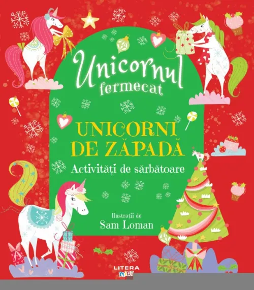 Unicornul fermecat. Unicorni de zapada. Activitati de sarbatoare - 19.99 Lei