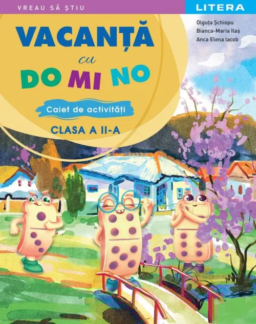 Vacanta cu DO MI NO. Caiet de activitati. Clasa a II-a - 35.99 Lei