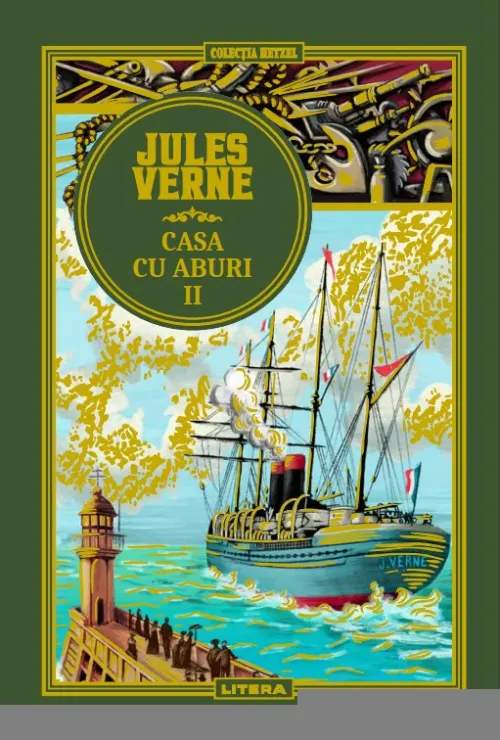 Volumul 51. Jules Verne. Casa cu aburi II - 42.28 Lei