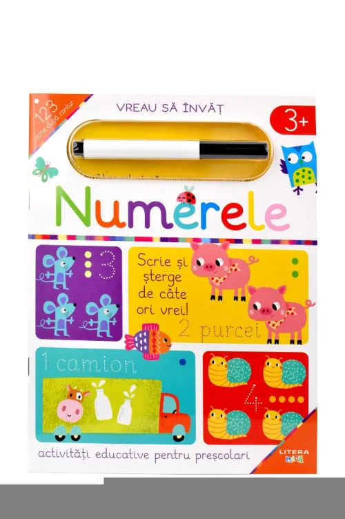 Vreau sa invat. Numerele - 18.50 Lei