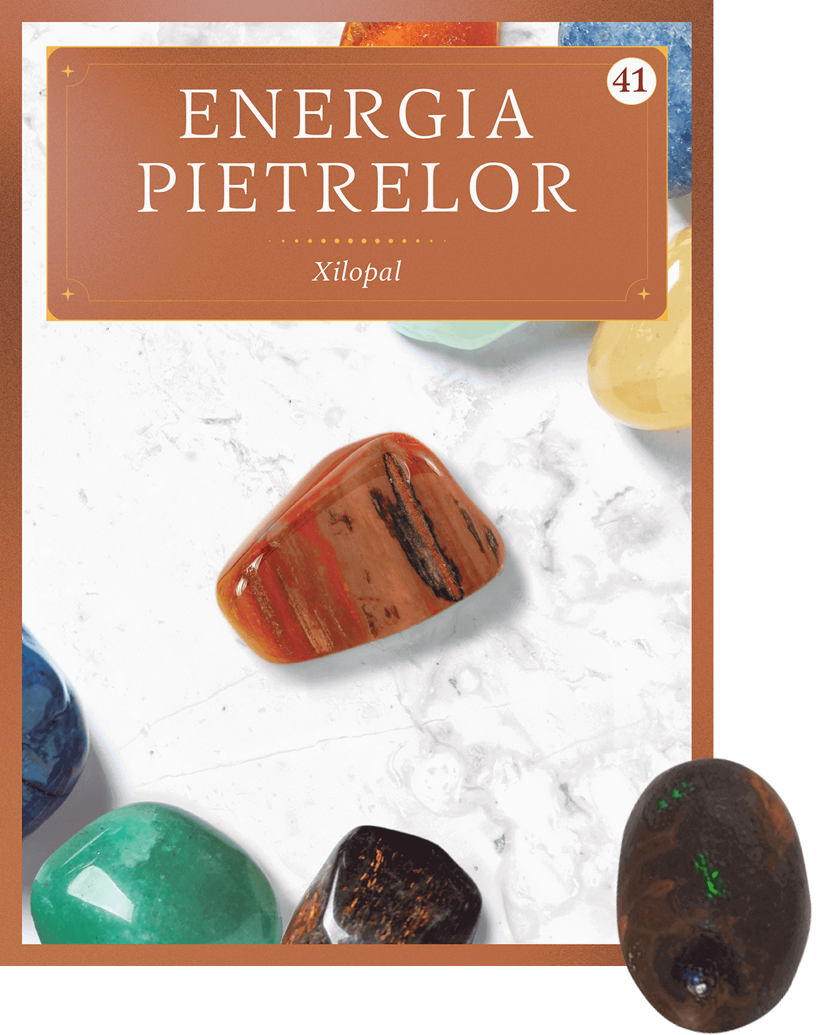 Xilopal. Volumul 41. Energia pietrelor - 39.99 Lei