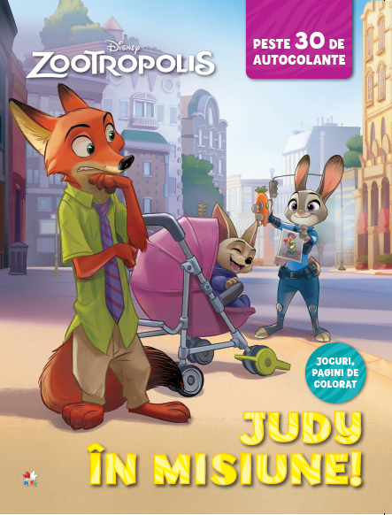 Zootropolis. Judy in misiune. Peste 30 de autocolante - 24.99 Lei