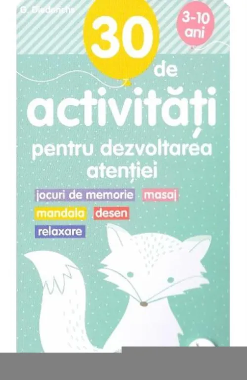 30 de Activitati pentru dezvoltarea atentiei - 19.79 Lei