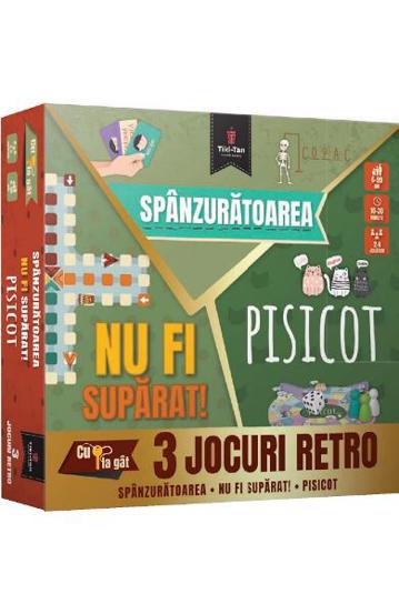 3 jocuri retro: Spanzuratoarea. Nu fi suparat! Pisicot - 102.90 Lei