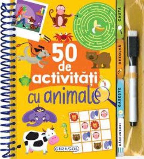 50 de activitati cu animale - 25.31 Lei