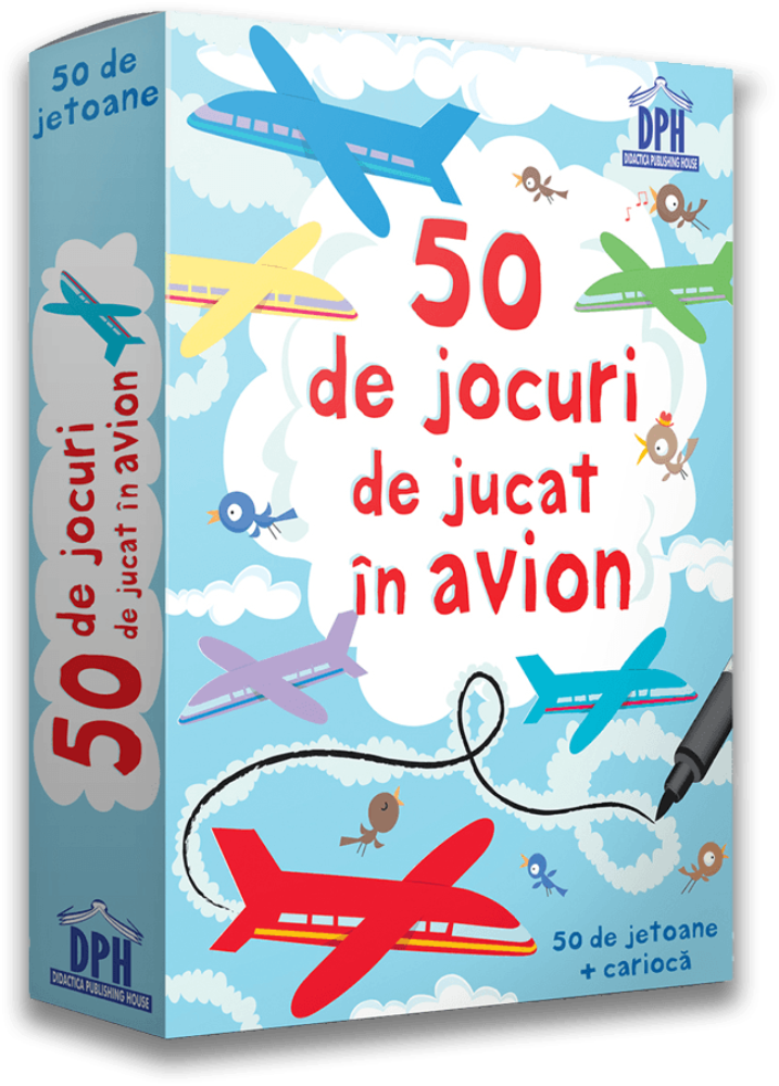50 de jocuri de jucat in avion - 33.00 Lei