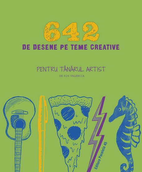 642 de desene pe teme creative. Pentru tanarul artist - 53.42 Lei