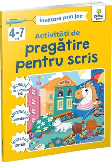 Activ de pregatire pentru scris 4-7 ani - Invatare prin joc - 20,52 Lei