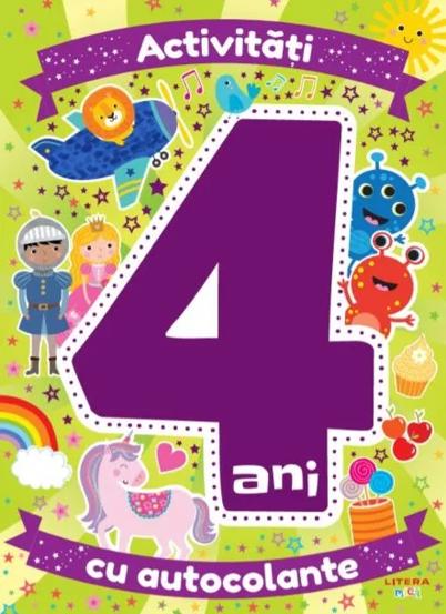 Activitati cu autocolante la 4 ani - 16.90 Lei