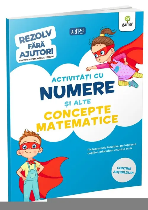 Activitati cu numere si alte concepte matematice • 3-5 ani - 23.53 Lei