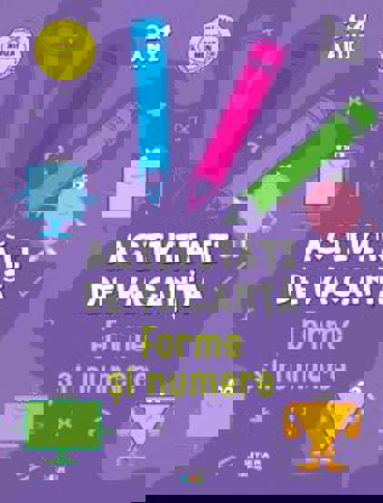 Activitati de vacanta. Forme si numere. 3-4 ani - 10.81 Lei