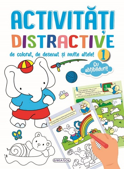 Activitati distractive de colorat de desenat si multe altele! 1 - 20.72 Lei