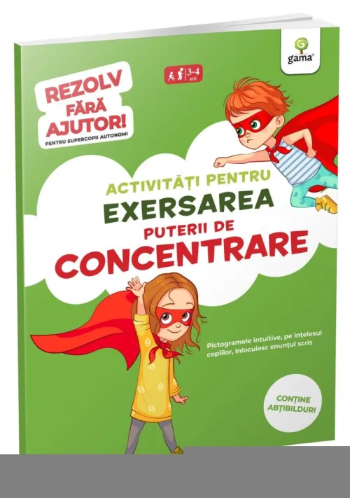 Activitati pentru exersarea puterii de concentrare • 3-5 ani - 22.51 Lei