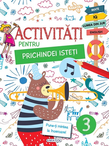 Activitati pentru prichindei isteti Vol.3 - 23.80 Lei
