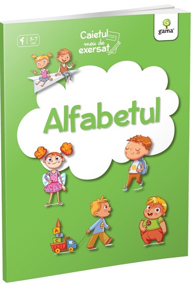 Alfabetul. Caietul meu de exersat - 17.21 Lei
