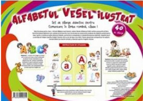 Alfabetul vesel ilustrat - 27,33 Lei