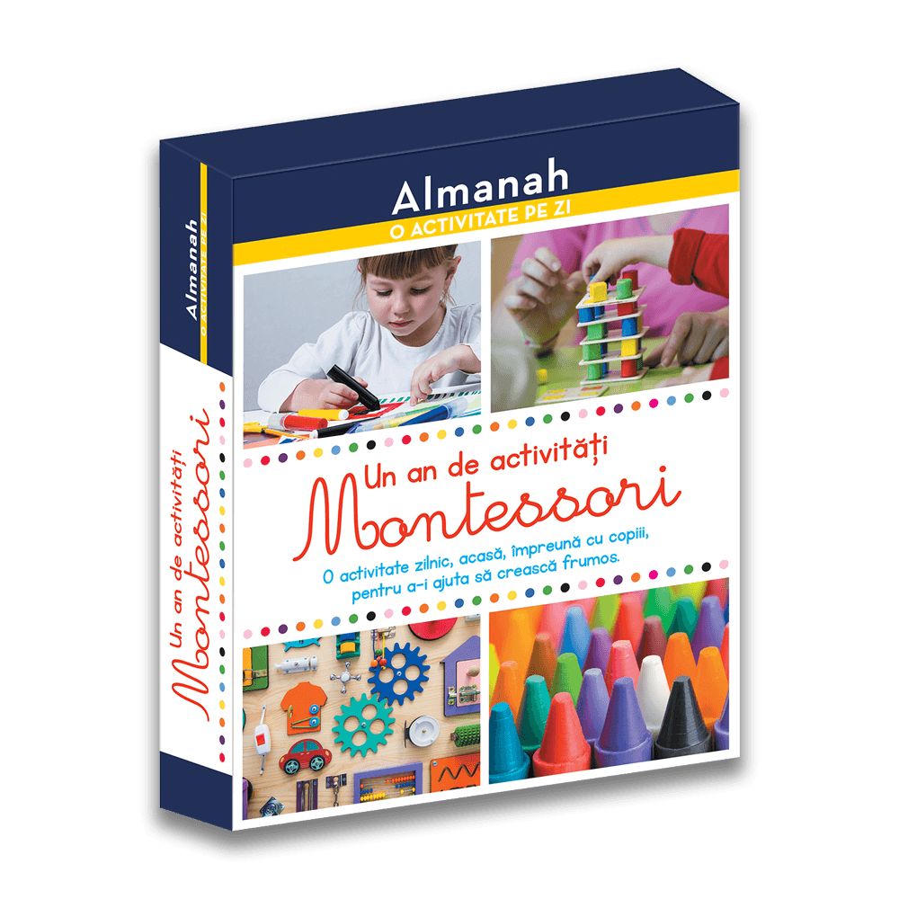 Almanah - O activitate pe zi: Un an de activitati Montessori - 54,75 Lei