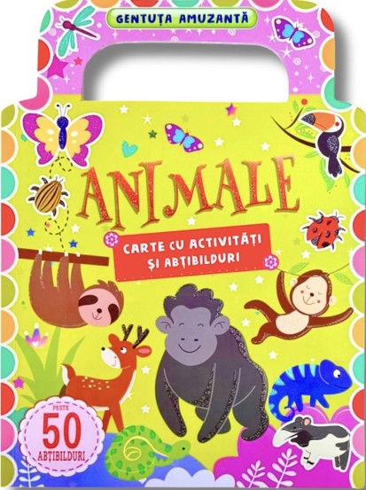 ANIMALE - CARTE CU ACTIVITATI - GENTUTA AMUZANTA - 10.08 Lei