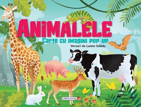 Animalele. Carte cu imagini pop-up - 31,20 Lei