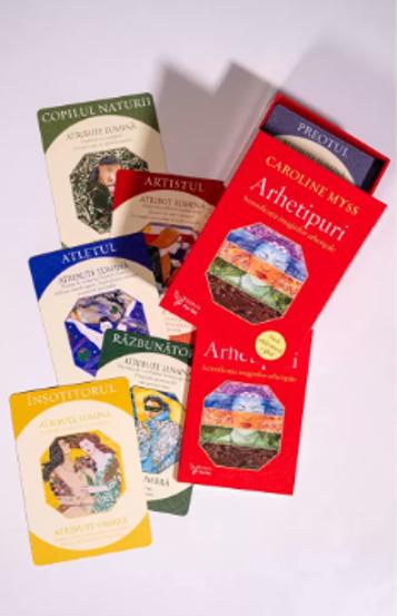Arhetipuri. Set ghid + cartoline - Caroline Myss - 58.93 Lei