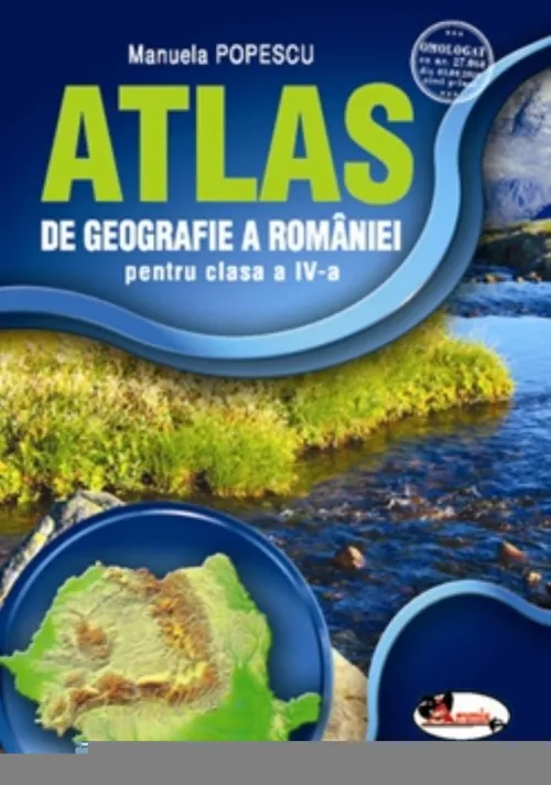 Atlas de geografie a Romaniei pentru clasa a IV-a - 18.18 Lei