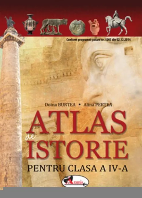 Atlas de istorie pentru clasa a IV-a - 17.61 Lei